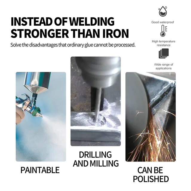 Iron Crackle Welding Glue Corrosion Preventive Welding Adhesive