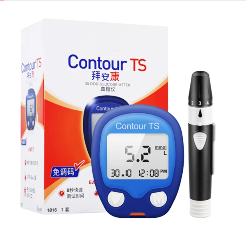 Bayer Bayankang Blood Glucose Meter Home Blood Glucose Tester Automatic Intelligent No Coding Only Blood Glucose Meter images - 6