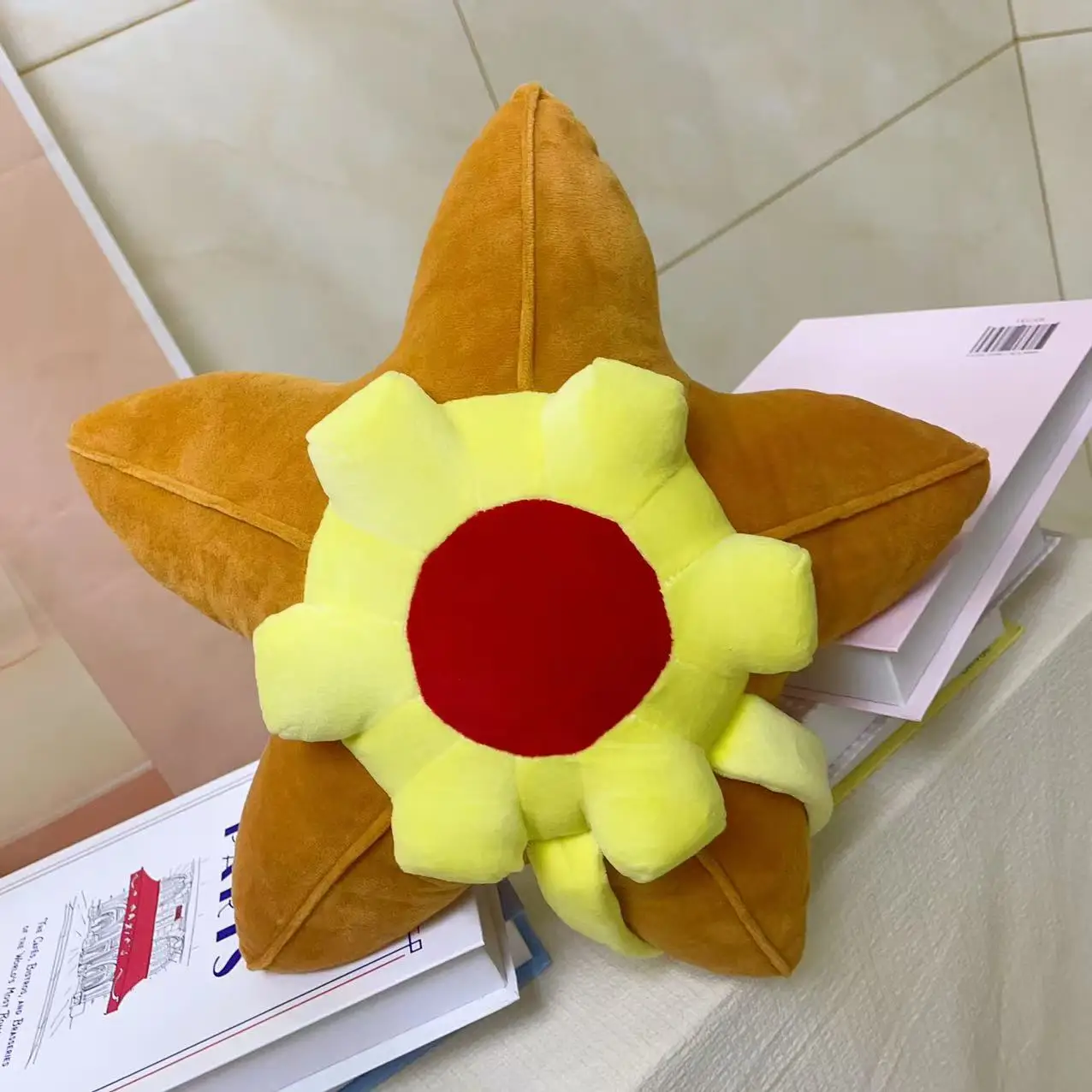 30cm 새로운 Starmie & Staryu 플러시 장난감 물 유형 Staryu 인형 애니메이션 캐릭터 Starmie 플러시 생일 선물