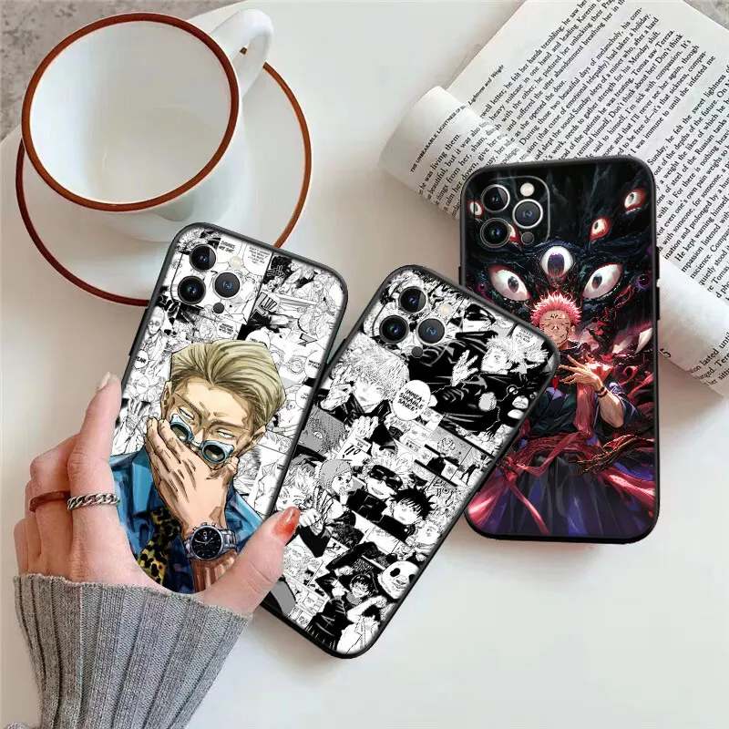Jujutsus Gojo Anime Shell Phone Case