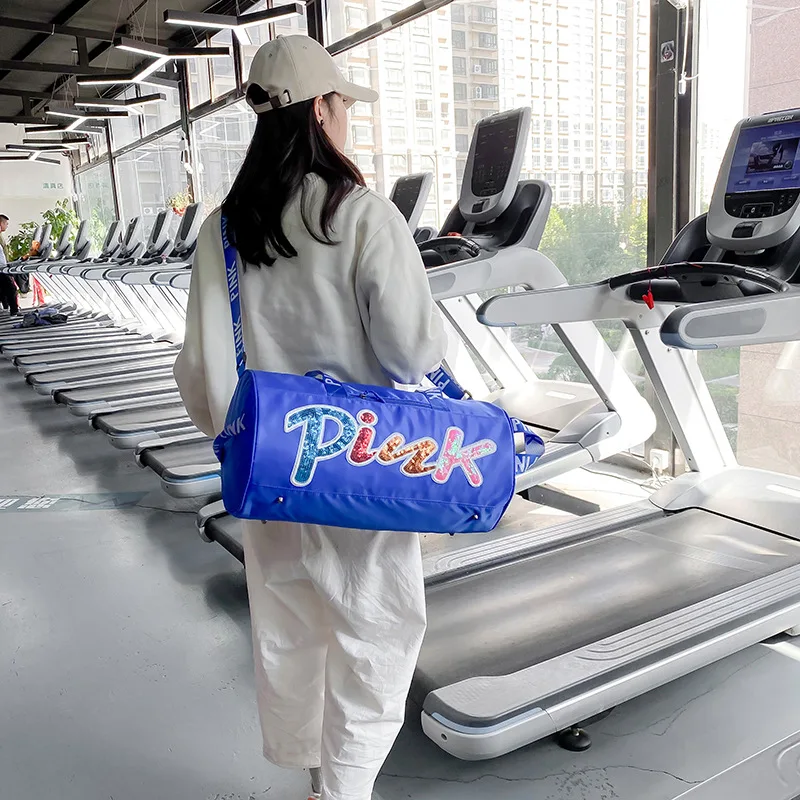 2022 Women Pink Travel Bag Female 