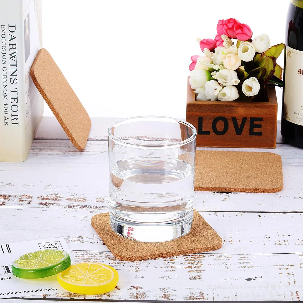 Custom Cork Coaster Engraved Pattern Tea Coffee Mug Drinks Holder for Kitchen Natural Wooden Mat Tableware Round Drink Coaster 11 S0daac8efbd7a4e4c912caeedf27ce54fz