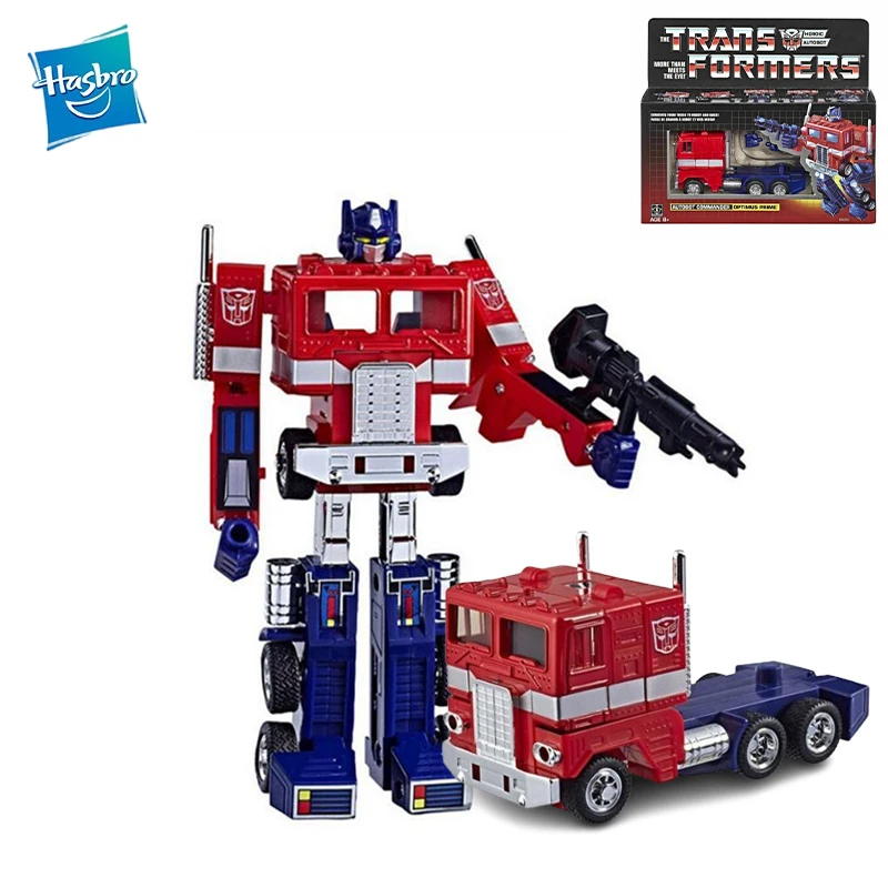 

In Stock Original Hasbro Transformers G1 Optimus Prime PVC Anime Figure Action Figures Model Toys