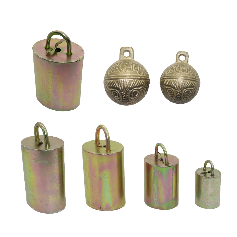1Pc Livestock Cow Horse Sheep Grazing Copper Bell Loud Crisp Spread Farther Loud Bell Anti-Lost Anti-Theft Farm Supplies animal bells