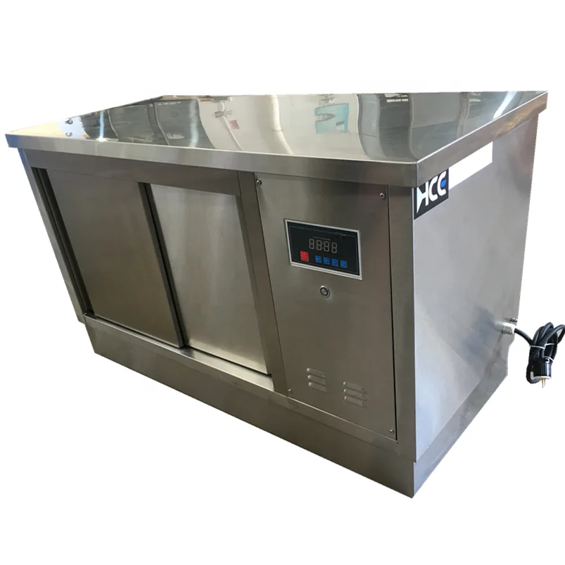 Commercial Heated Holding Cabinet Arabic Industrial Restaurant Hotel Electric Warming Stainless Steel Food Plate Warmer Hotbox