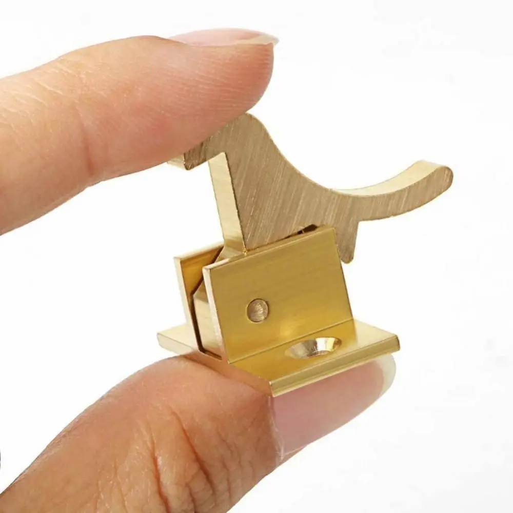 Description Picture 5 of itemDurable Brass Bird Latch Lock Low Noise Home Improvement Door Elbow Buckle Automatic Window Hooks Door Catch Cabinet