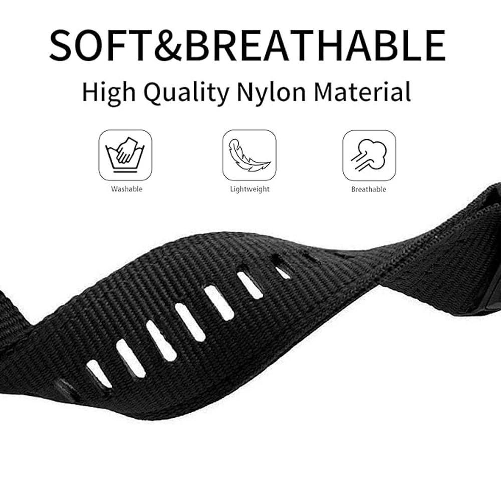 Nylon Camo QuickFit Watch Band - Enhanced for Garmin Enduro and Tactix Series, 22mm/26mm Strap