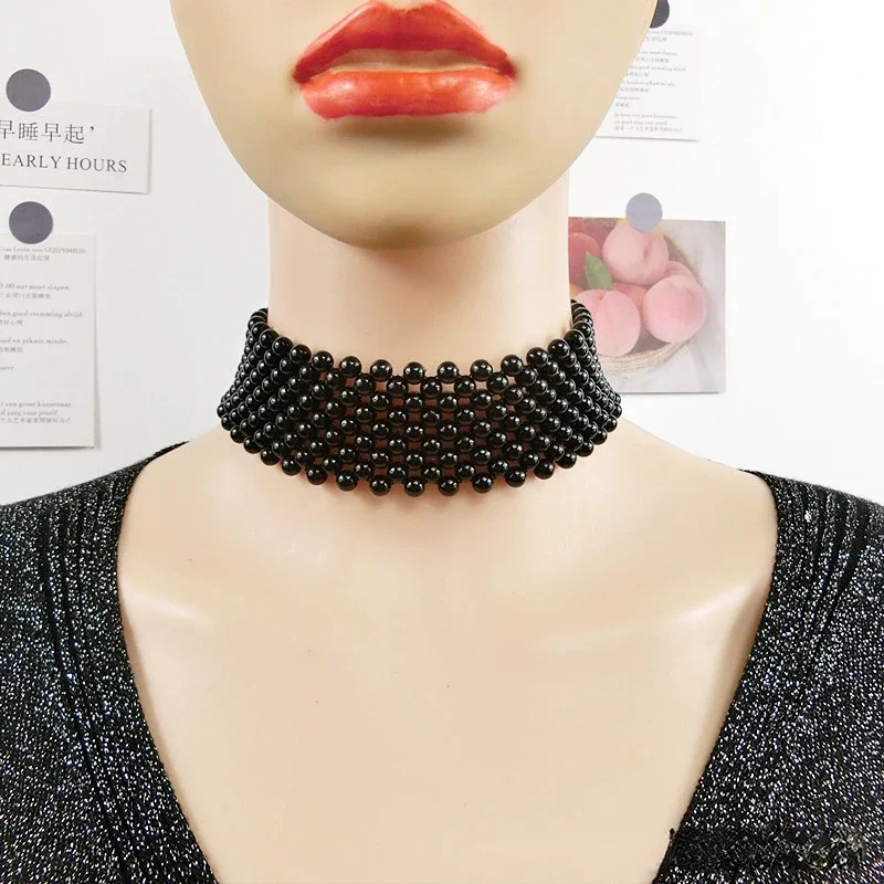 

Temperament Simple Multilayer Pearl Clavicle Necklace Pendant Designer for Women Luxury Neck Collar Necklace Gifts