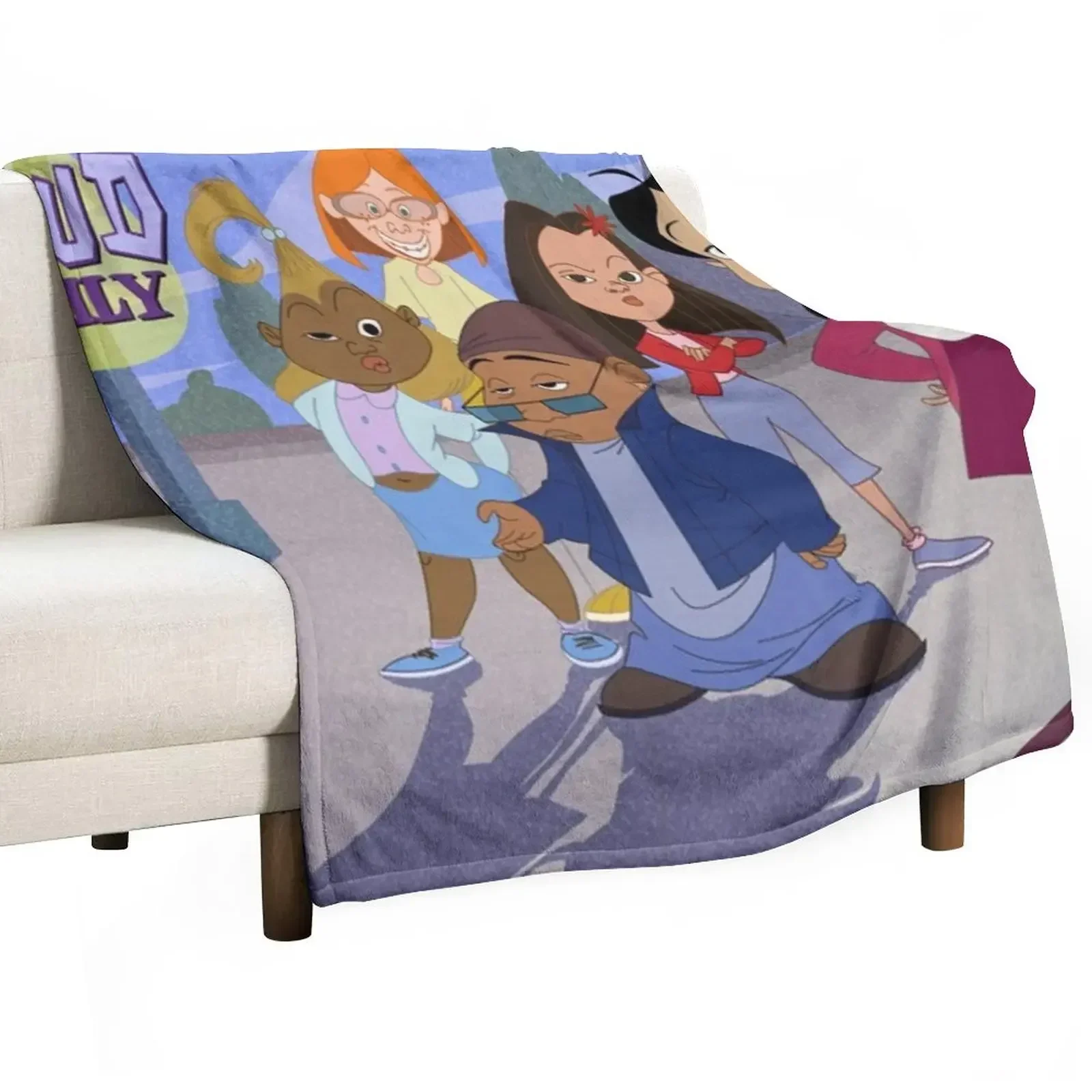 

The Proud Family Throw Blanket Nap Decorative Throw Extra Large Throw Designers Blankets