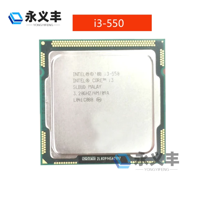 プロセッサーIntelCore i3-550 i3 550 i3550 550デュアルコア,4m 