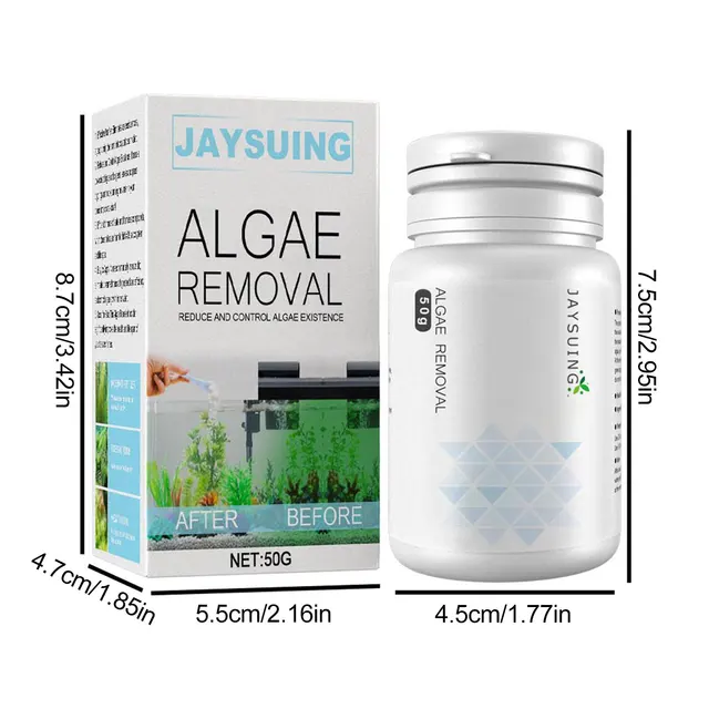 Tank Moss Remover Nagy Hatékony Algariasztók Ügynöke Az Algák Létezésének Eltávolítása A Vízkerthez És Tóhoz - Image 6