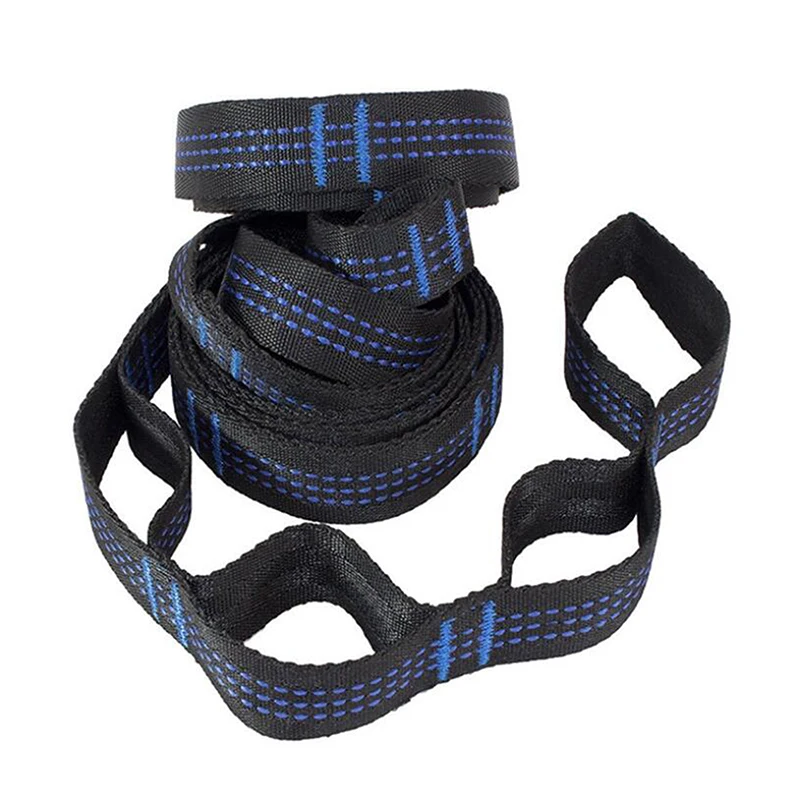 Heavy Duty 3M Hammock Strap Tree Hanging Belt Outdoor Camping Clothesline 2Pcs hammock strap
