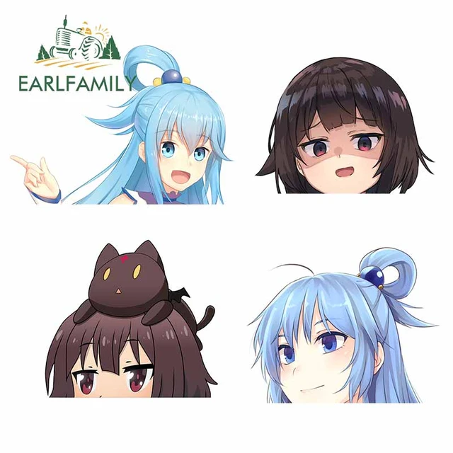 Anime Peeker and Stickers, Konosuba