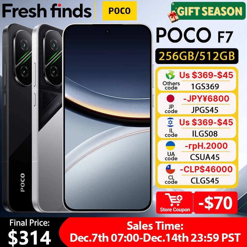 POCO F7 スマートフォン 256GB Amazon.com: XIAOMI Poco F7 Ai 5G (for Tmobile Mint Tello & Global