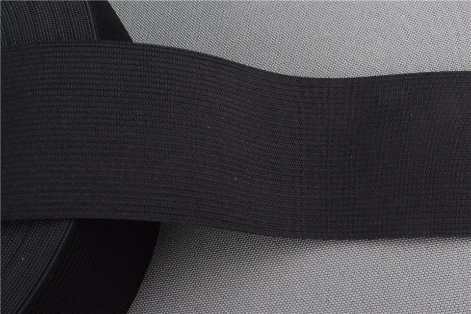 Promotion: DIY-Nähzubehör, gestricktes Stretch-Gurtband, 3,5 cm breit, 40 Meter Rolle, Mindestbestellmenge eine Rolle – Detail 4