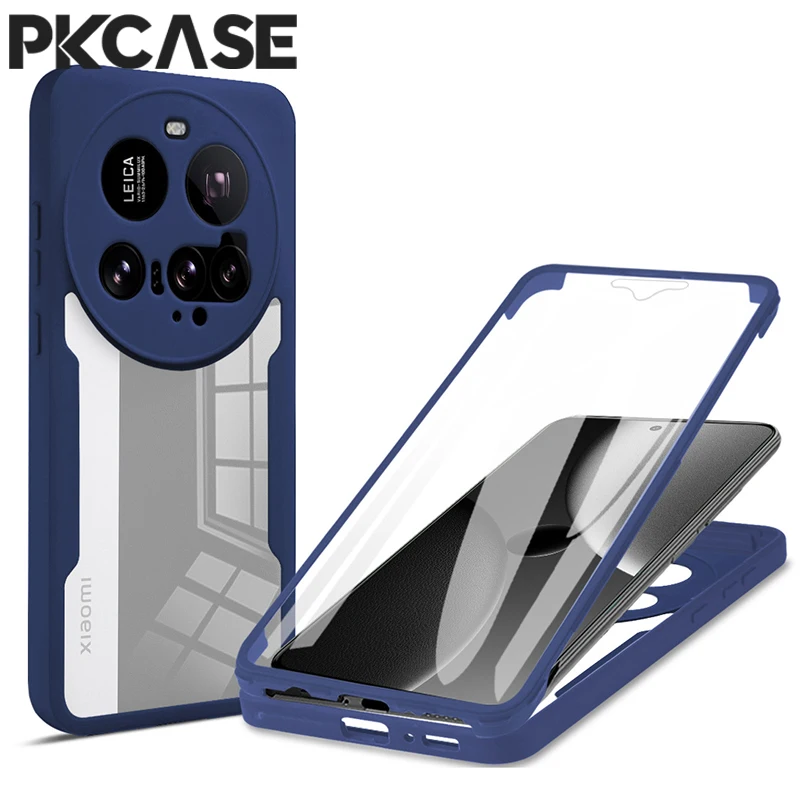 360 Full Screen Protector Case - Shockproof Full Coverage Cover