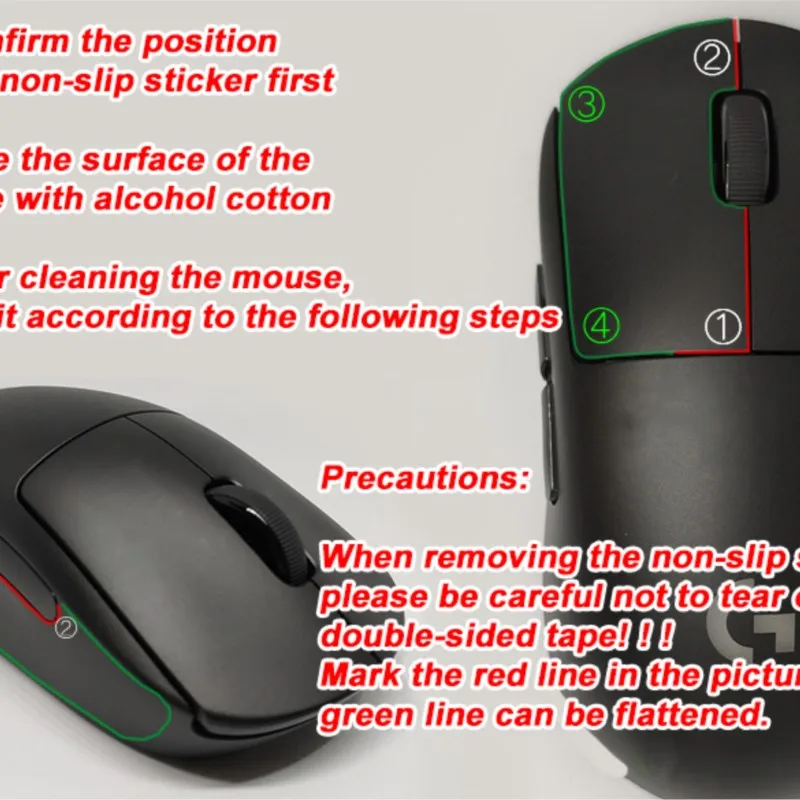 Btl Fita de Aderência do Mouse Skate Adesivo Artesanal para Razer Deathadder v3 Pro Profissional Não Deslizamento Pele de Lagarto Chupar Suor Eva Preto t - Imagem 2