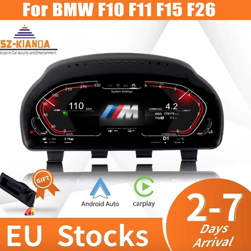 2024-Latest-12-3-Original-Digital-LCD-Dashboard-For-BMW-5-Series-F10 ...