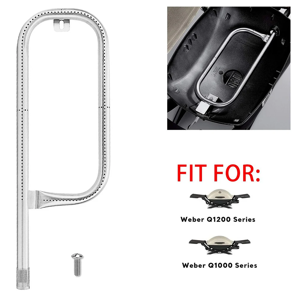 

Сменная трубка для горелки Weber Q100/Q120/Q1000/Q1200 304*60040*2 см из нержавеющей стали 69957 43,2 14,6