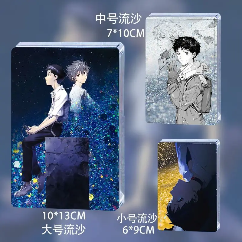 

EVA Neon Genesis Evangelion Ikari Shinji Nagisa Kaoru Liusha Mahjong Liuma two-dimensional acrylic ornament gift