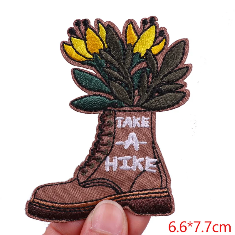 Playful Cartoon Embroidery Iron-On Patches