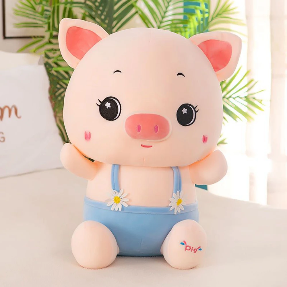 23CM Net Red New Strap Piglet Plush Toy Flower Strap Male And Female Couple Doll Festival Gift Friends Birthday Gift mens belts pin buckle cow genuine leather mens belt for men male vintage jeans cowskin belts 105 110 115 120 125cm belts strap