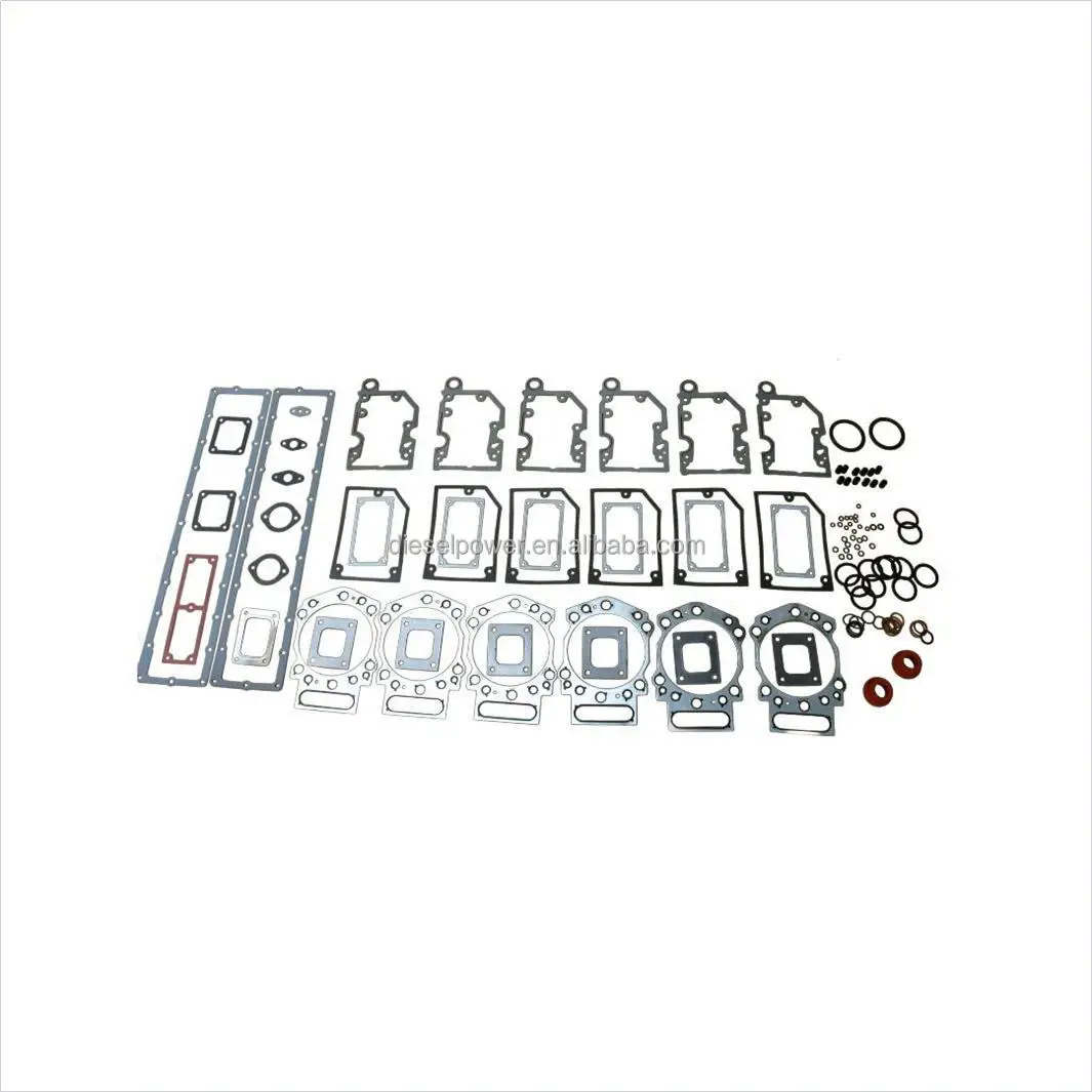 

DIESEL ENGINE SPARE PARTS TOP CYLINDER HEAD UPPER GASKET SET FOR CUMMINS K38 OVERHAUL KIT 3800730