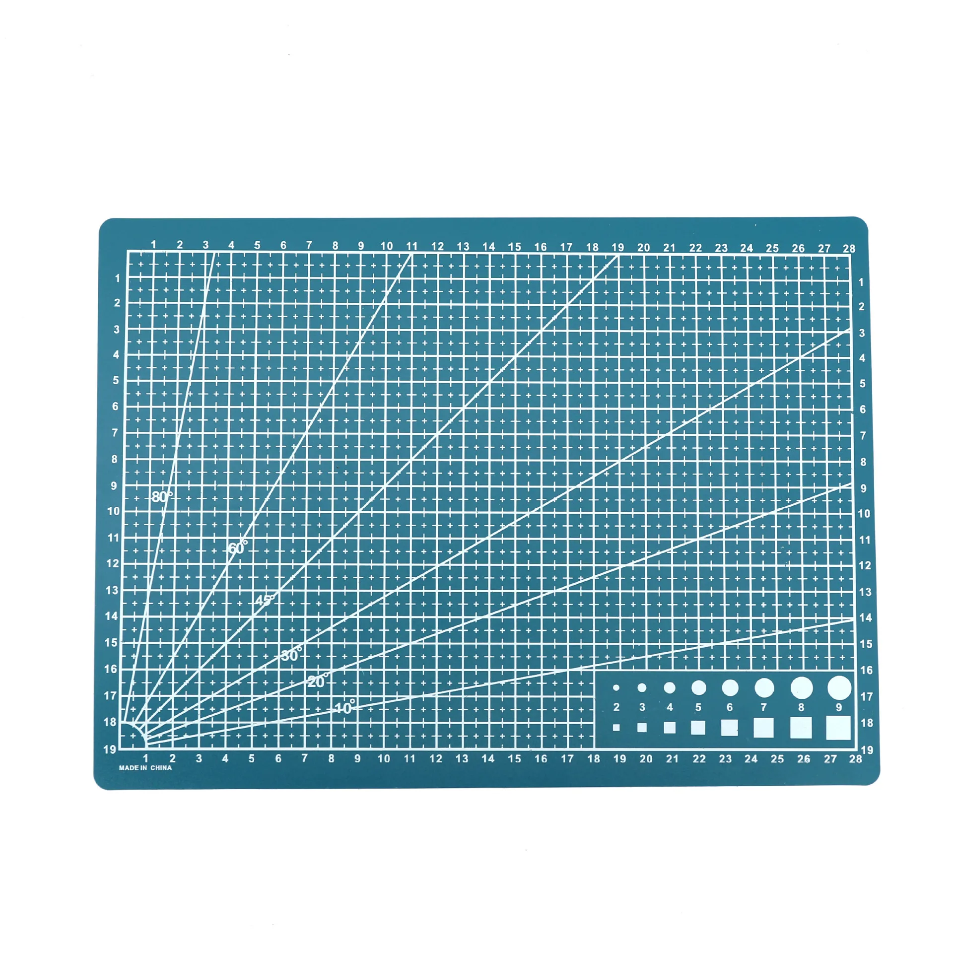  A5 Cutting Mat, Self Healing Cutting Mat with Grid Lines Small  Cutting Mat with Grid Cutting Board for Crafts Fabric Quilting Sewing