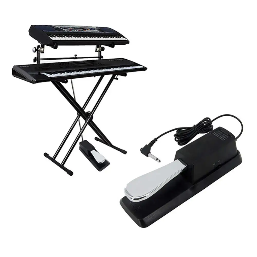 AntislipUniversalPianoKeyboard635mmPlugDamperSustainFoot