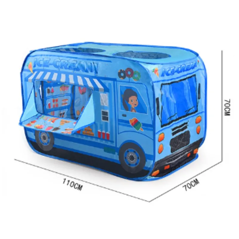 Dessert cart blue