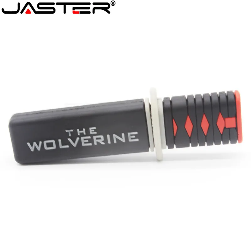 Jaster-samurai Blade Espada Pen Drive Unidade Flash Usb Pen Driver Disk 4gb 8gb 16gb 32gb 64gb Japão Katana - Imagem 2