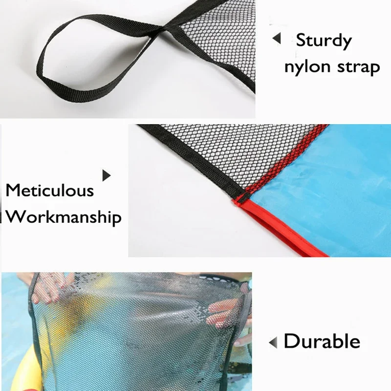 Inflat Float Chair Inflatable Pool Float Swimming Rod Water Sports Net Chair Toy for Adult Children Swim Drifting Lounge Chair 5