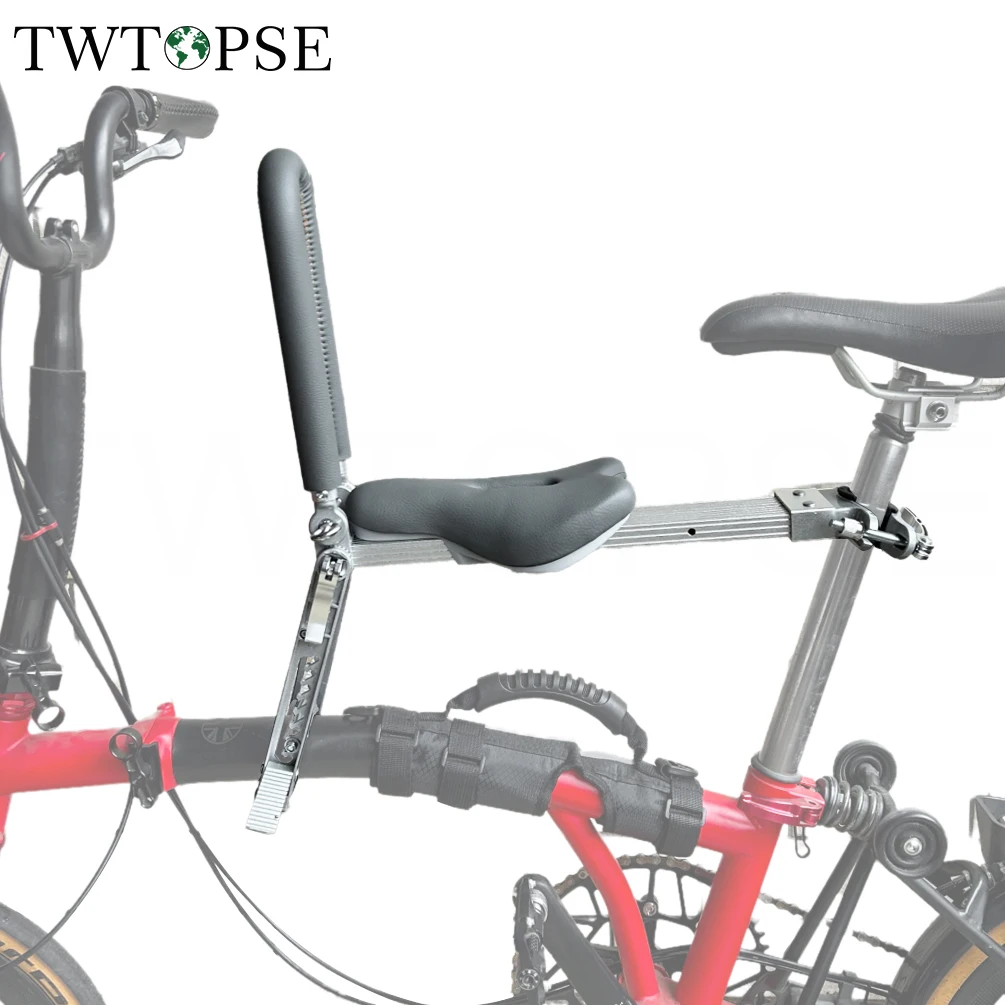 TWTOPSE Folding Bicycle Child Saddle Safety Seat For Brompton