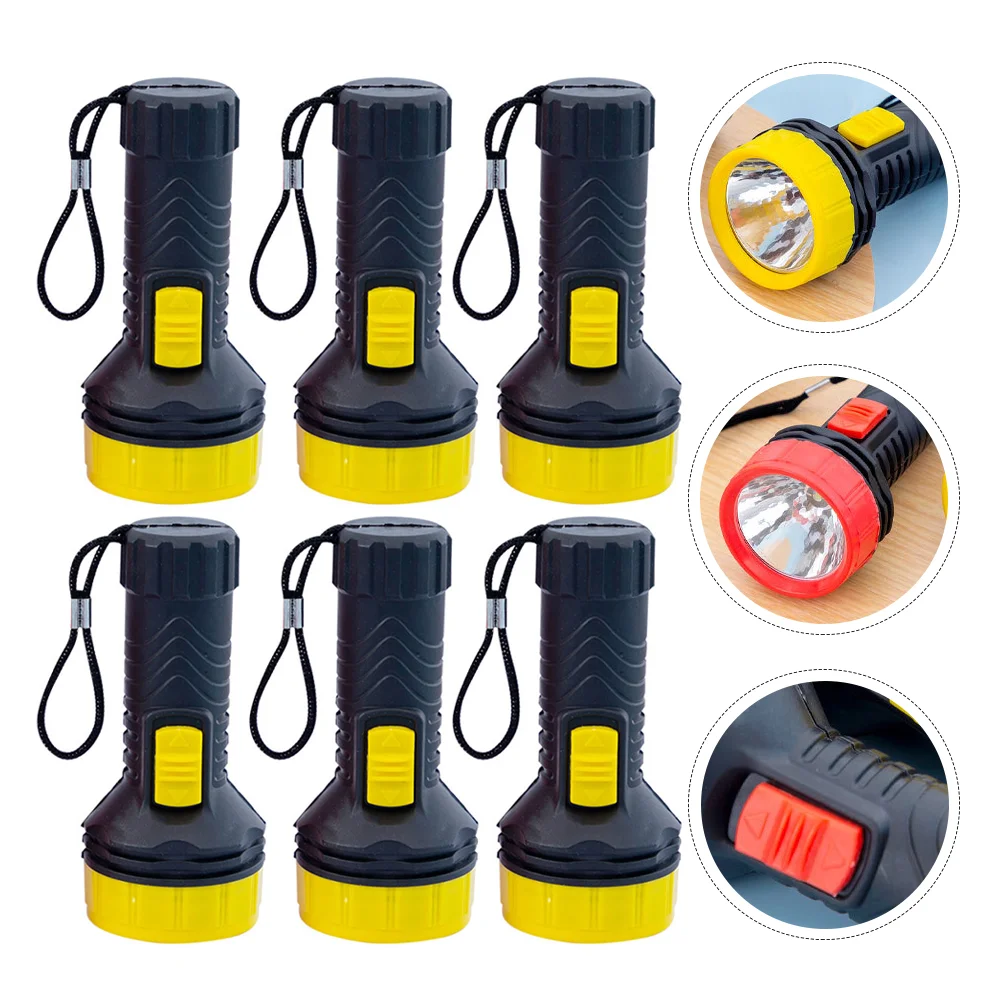 

6 Pcs Mini Flashlight Kids Education Toy Children’s Toys Small LED Flashlights The Gift