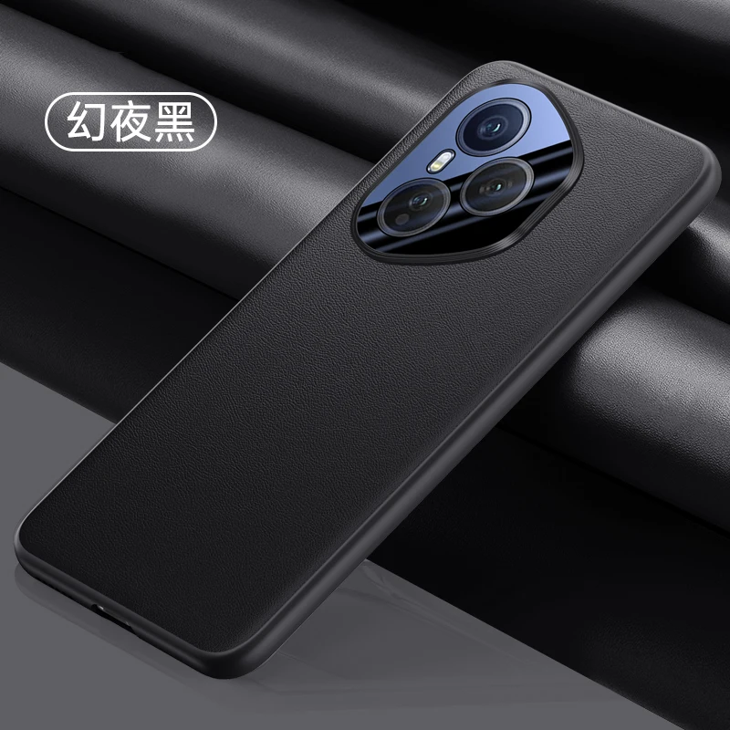 Luxury Silicone Soft Bumper Ultra Thin PU Leather Case with Camera Lens Protector