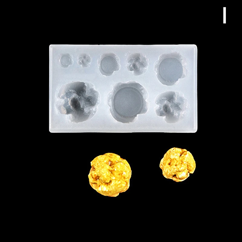 Mini Bisküvi Ekmek Donuts silikon kalıp DIY Gıda Tatlı Oyuncak Çömlekçilik Killer Reçine Sanat Kalıp Kek Dekorasyon Bebek Evi Aksesuarları