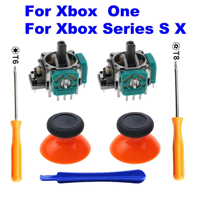 Dual 3D Analog Joystick and ThumbStick Sensor Module Set
