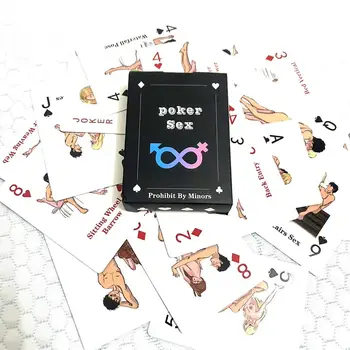 Juego de cartas de póker para adultos.