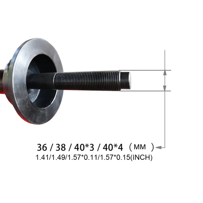 36mm, 38mm, 40mmx3 /40mmx4 Universal Wheel Tire Quick Release Wing Nut Car Tire Balancing Machine Parts