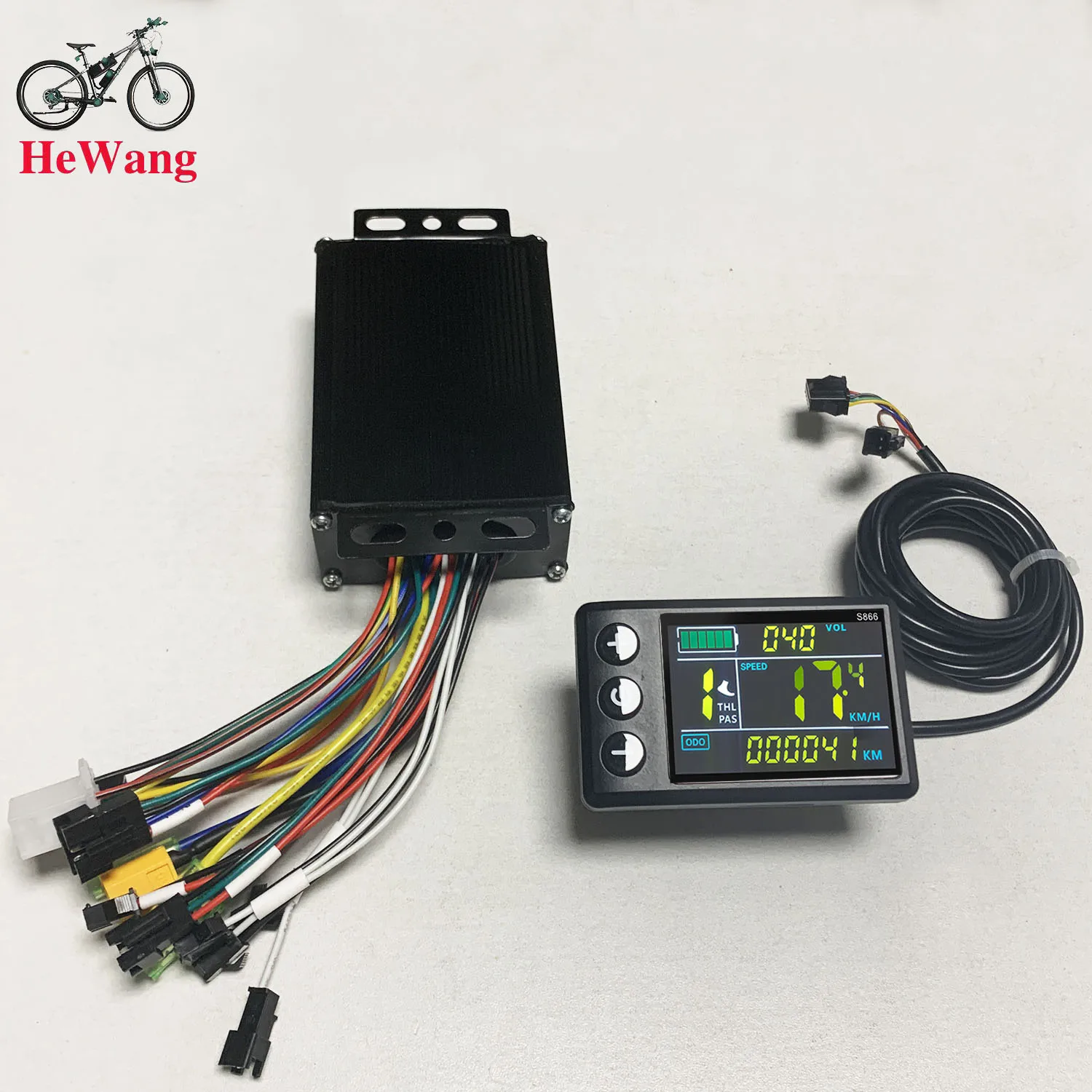 24V 36V 48V 350W 500W 20A 3mode Sine Wave Brushless Motor Controller with S866 L