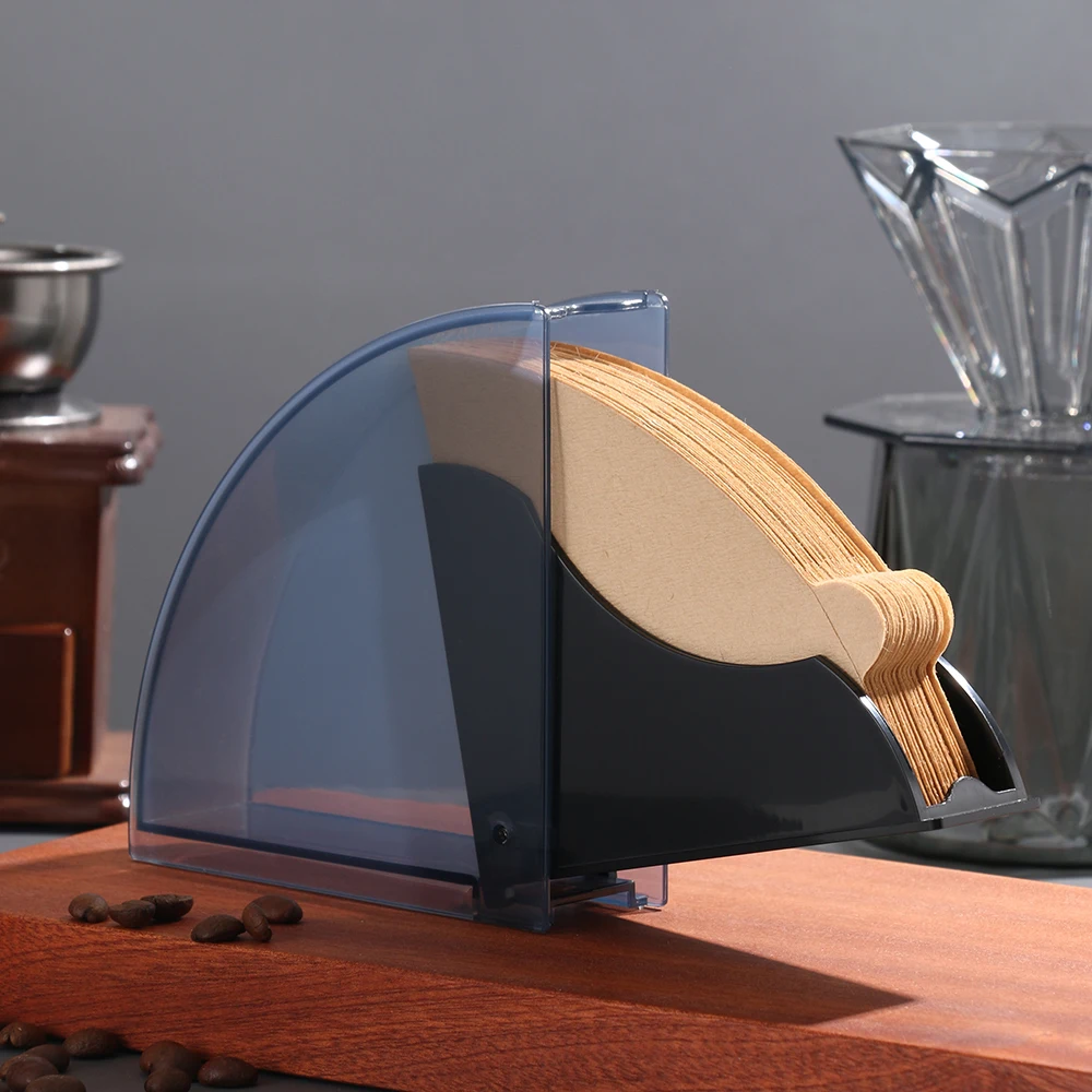 Coffee Filter Paper Holder Box Coffee Filter Holder Storage Coffee