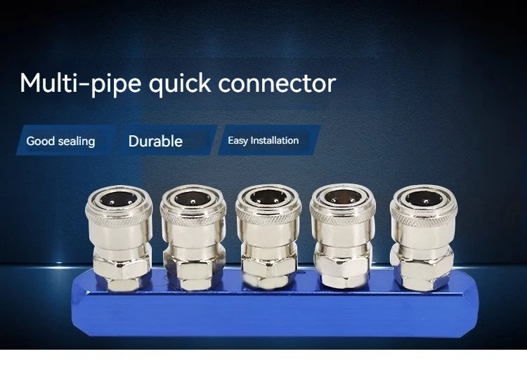 Gás De Ar, Acoplador, Manifold, Multi Splitter,
