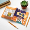 1 pc Cartoon Cat Coloring Book 24 Pages illustration Cute Relax Self-painting Art Colouring Book For Adults And Teens 2