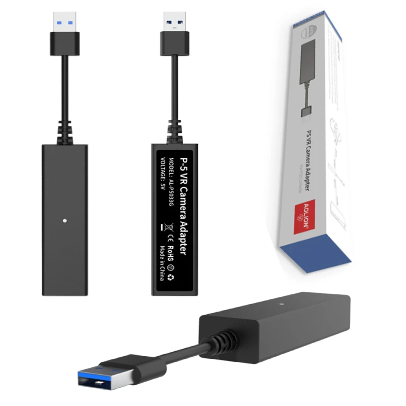 USB 3.0 VR PS To PS5 Adapter Cable Connector Mini Camera For Games Accessories PS4 PlayStation |