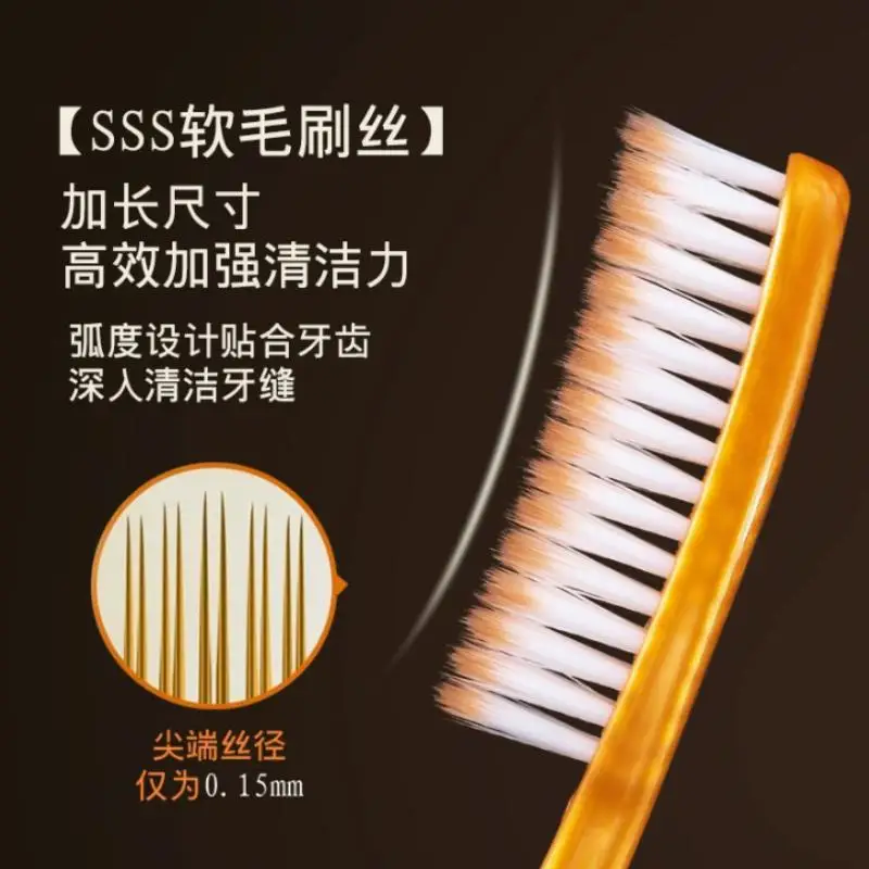 Eco-Friendly Soft Bristle Toothbrushes – Pack of 6 for Gentle Deep Oral Cleaning