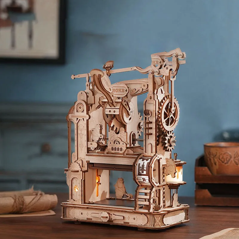 

Manual Assembly 3d Model Jigsaw Figurines Puzzle Toy DIY Building Blocks Birthday Creative Decoration Crafts Gift Miniatures