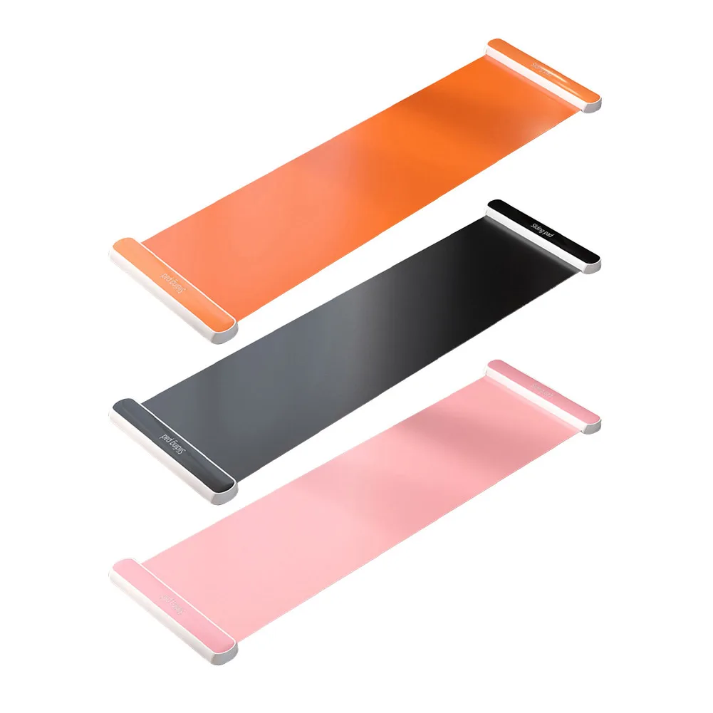 140/180/200CM Yoga Sliding Mat Sport Fitness Glide Pilates Skating Training Board Mat for Ice Hockey Roller Skating Leg Exercise