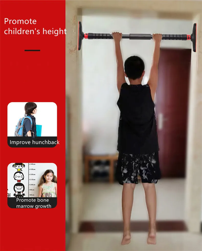 1Pc High Quality Adjustable Door Horizontal Bars Exercise Gym Home Workout Chin Up Pull Up Training Bar Sport Fitness Equipments