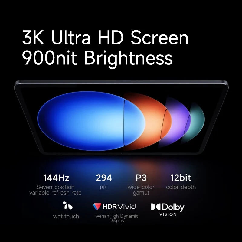Xiaomi Mi Tablet 6S Pro 12.4-inch Snapdragon 8Gen2 3K 144 Hz Ultra HD Screen 10,000 mAh High Power 120W Fast Charge Tablet PC 5
