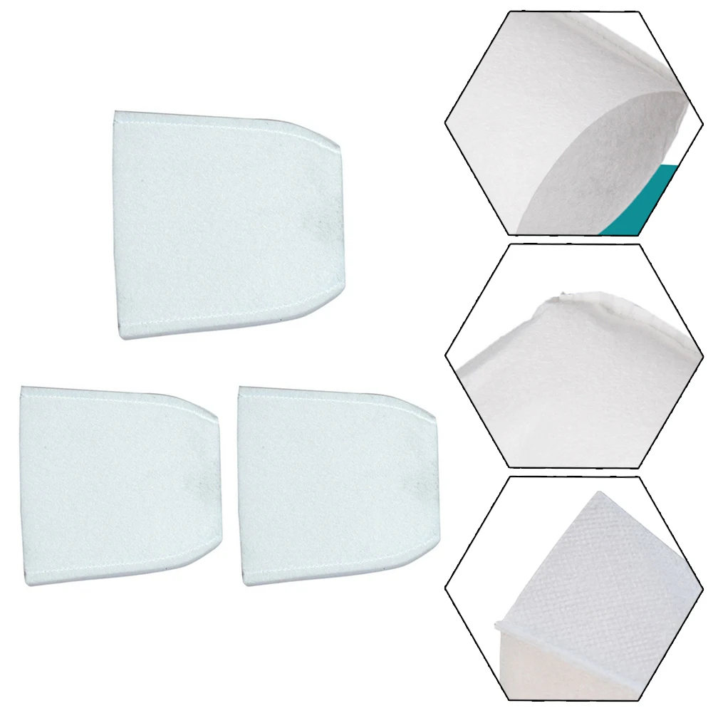 3pcs Filters For CL108 DCL180Z BCL106 CL100DZ BCL180Z BCL180ZW Series Vacuum Cleaner Felt Filter 4430603 Sweeping Parts 2 pairs activated carbon filters replacement for xiaomi s5 t6 t7 p5 series t4 s1 vacuum cleaner